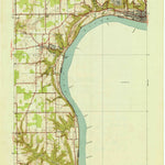 United States Geological Survey Madison West, IN-KY (1948, 24000-Scale) digital map