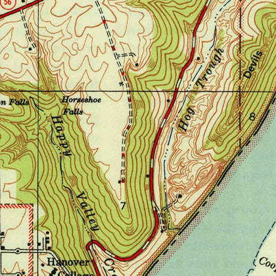 United States Geological Survey Madison West, IN-KY (1948, 24000-Scale) digital map