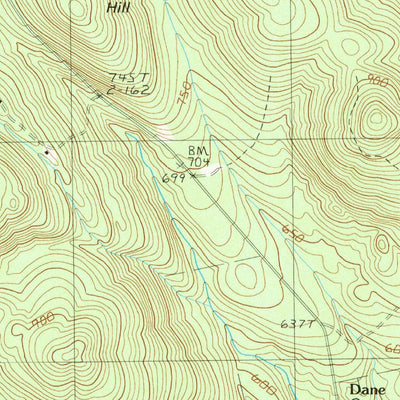 United States Geological Survey Madison West, ME (1989, 24000-Scale) digital map