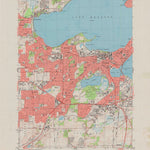United States Geological Survey Madison West, WI (1983, 24000-Scale) digital map