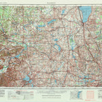 United States Geological Survey Madison, WI (1957, 250000-Scale) digital map