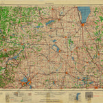 United States Geological Survey Madison, WI (1960, 250000-Scale) digital map