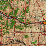United States Geological Survey Madison, WI (1960, 250000-Scale) digital map