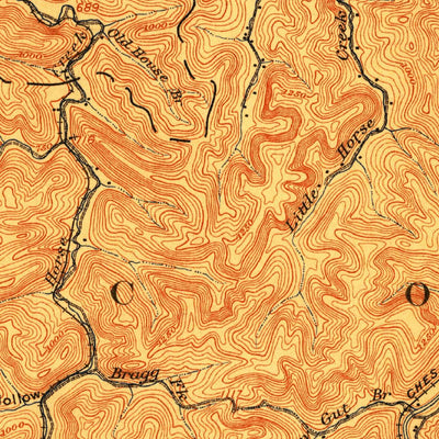 USGS Topographic Map Of Madison, West Virginia - 1:24000 Scale, 7.5 Minute Quad, Historical 1996 Edition