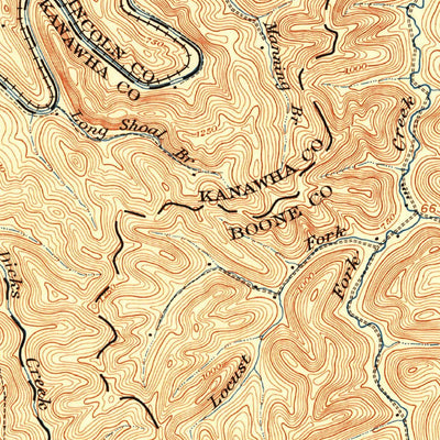 United States Geological Survey Madison, WV (1929, 62500-Scale) digital map