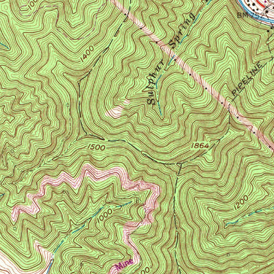 United States Geological Survey Madison, WV (1962, 24000-Scale) digital map