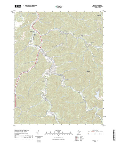 United States Geological Survey Madison, WV (2023, 24000-Scale) digital map