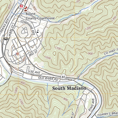 United States Geological Survey Madison, WV (2023, 24000-Scale) digital map