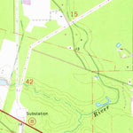 United States Geological Survey Madisonville, LA (1968, 24000-Scale) digital map