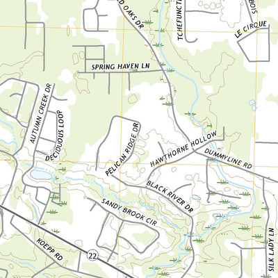 United States Geological Survey Madisonville, LA (2020, 24000-Scale) digital map