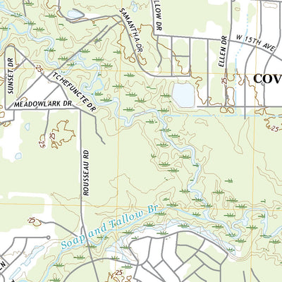 United States Geological Survey Madisonville, LA (2020, 24000-Scale) digital map