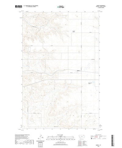 United States Geological Survey Madoc, MT (2020, 24000-Scale) digital map