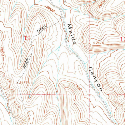 United States Geological Survey Madras East, OR (1963, 24000-Scale) digital map