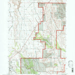 United States Geological Survey Madras East, OR (1992, 24000-Scale) digital map