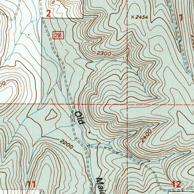 United States Geological Survey Madras East, OR (1992, 24000-Scale) digital map