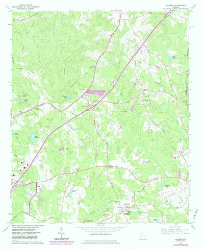 United States Geological Survey Madras, GA (1965, 24000-Scale) digital map