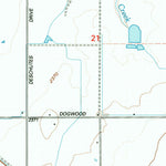United States Geological Survey Madras West, OR (1992, 24000-Scale) digital map