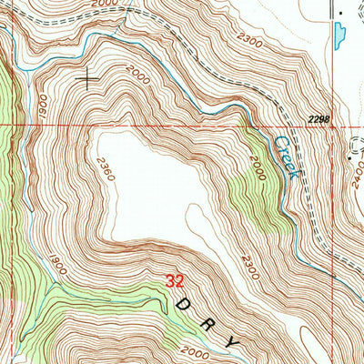 United States Geological Survey Madras West, OR (1992, 24000-Scale) digital map