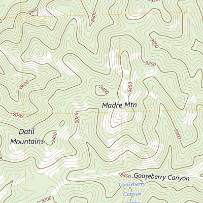 United States Geological Survey Madre Mountain, NM (2023, 24000-Scale) digital map