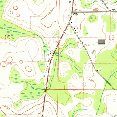 United States Geological Survey Madrid, AL (1969, 24000-Scale) digital map