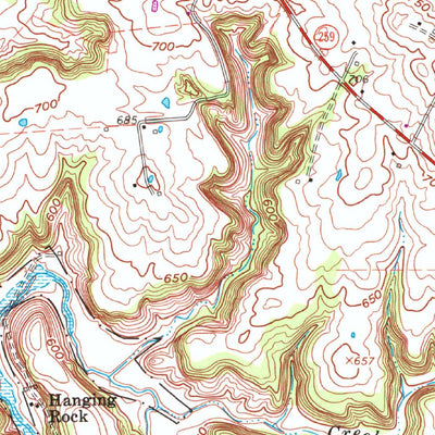 United States Geological Survey Madrid, KY (1963, 24000-Scale) digital map