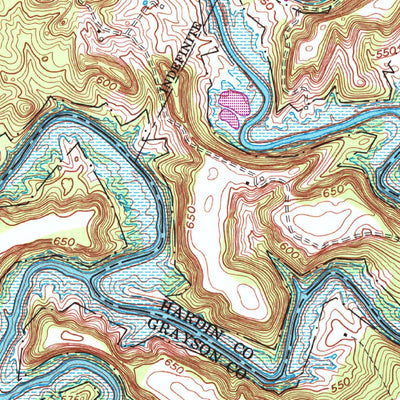 United States Geological Survey Madrid, KY (1963, 24000-Scale) digital map