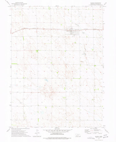 United States Geological Survey Madrid, NE (1973, 24000-Scale) digital map