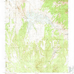 United States Geological Survey Madrid, NM (1990, 24000-Scale) digital map