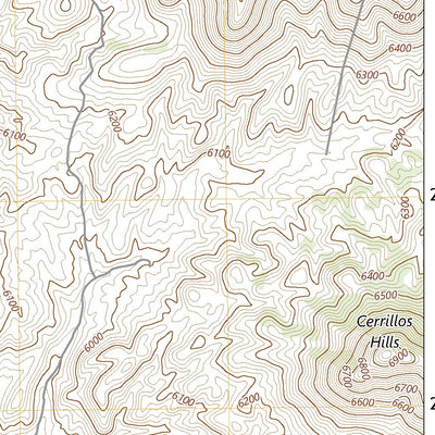 United States Geological Survey Madrid, NM (2023, 24000-Scale) digital map