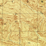 United States Geological Survey Madulce Peak, CA (1944, 31680-Scale) digital map