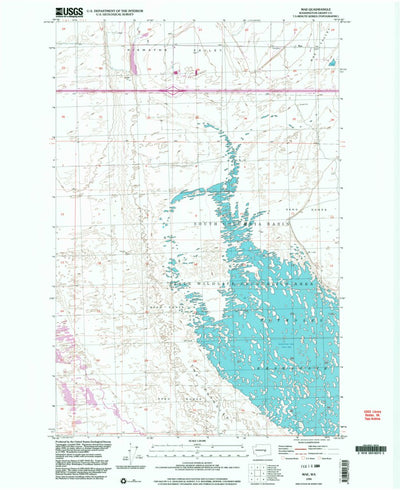 United States Geological Survey Mae, WA (1999, 24000-Scale) digital map