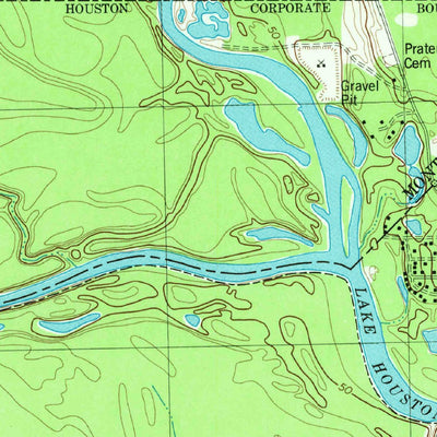 United States Geological Survey Maedan, TX (1982, 24000-Scale) digital map