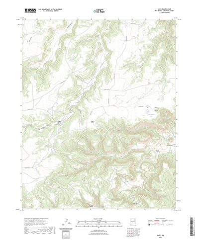 United States Geological Survey Maes, NM (2023, 24000-Scale) digital map