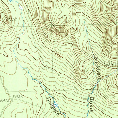 United States Geological Survey Magalloway Mountain, NH (1997, 24000-Scale) digital map