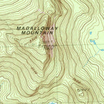 United States Geological Survey Magalloway Mountain, NH (1997, 24000-Scale) digital map