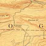 United States Geological Survey Magazine Mountain, AR (1887, 62500-Scale) digital map