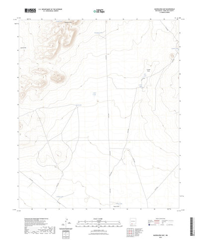 United States Geological Survey Magdalena Gap, NM (2023, 24000-Scale) digital map
