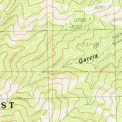 United States Geological Survey Magdalena, NM (1985, 24000-Scale) digital map