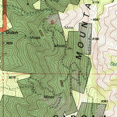 United States Geological Survey Magdalena, NM (1995, 24000-Scale) digital map