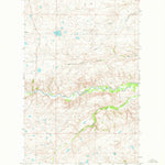 United States Geological Survey Magee Ranch, MT (1968, 24000-Scale) digital map