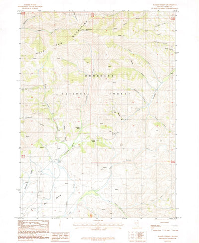 United States Geological Survey Maggie Summit, NV (1987, 24000-Scale) digital map