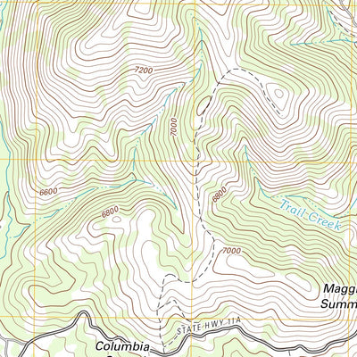United States Geological Survey Maggie Summit, NV (2012, 24000-Scale) digital map