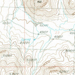 United States Geological Survey Magic Reservoir East, ID (1986, 24000-Scale) digital map