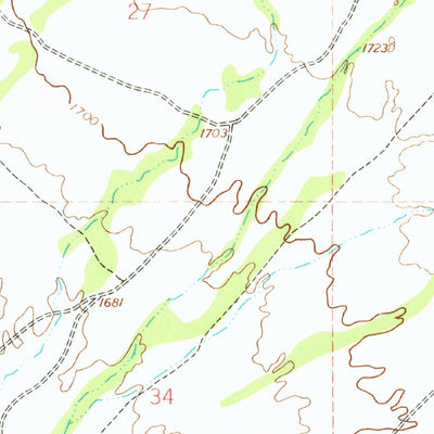 United States Geological Survey Magma, AZ (1956, 24000-Scale) digital map