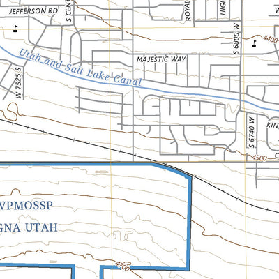 United States Geological Survey Magna, UT (2023, 24000-Scale) digital map