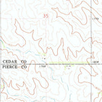United States Geological Survey Magnet, NE (1971, 24000-Scale) digital map