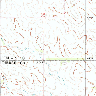 United States Geological Survey Magnet, NE (1971, 24000-Scale) digital map