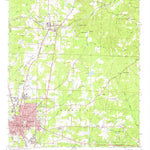 United States Geological Survey Magnolia, AR (1968, 24000-Scale) digital map