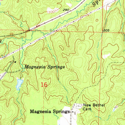 United States Geological Survey Magnolia, AR (1968, 24000-Scale) digital map