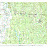 United States Geological Survey Magnolia, AR-LA (1986, 100000-Scale) digital map